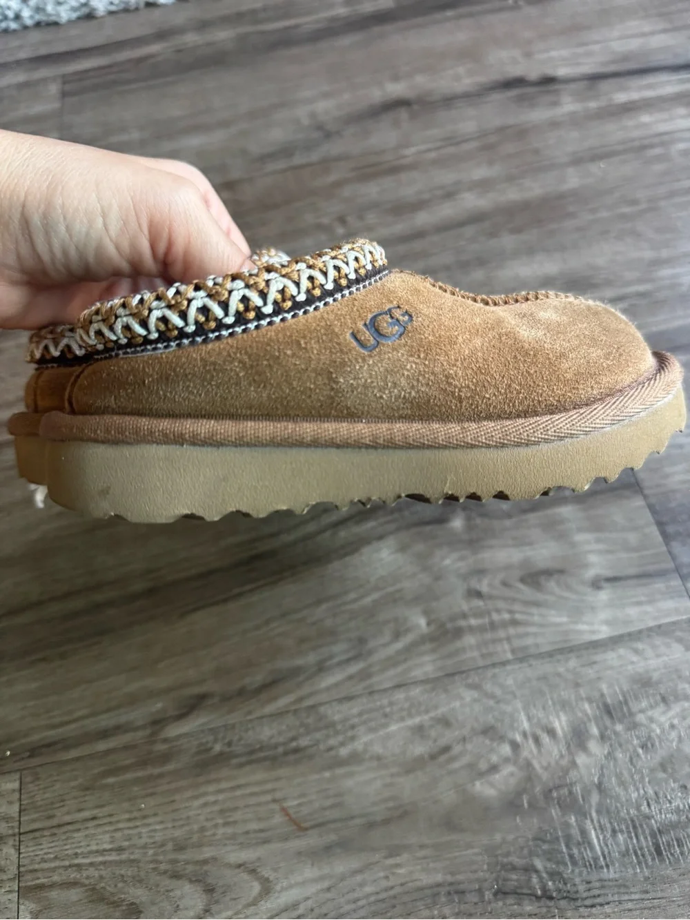 Toddler Ugg tasman slippers brown size 8